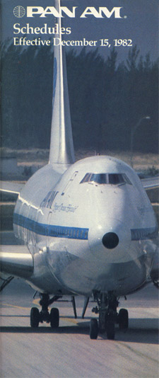 Pan Am Flugplan 15.12.1980