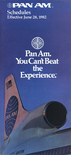 Pan Am Flugplan 29.04.1979