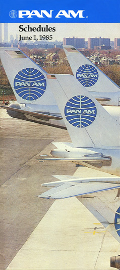 Pan Am Flugplan 01.06.1985