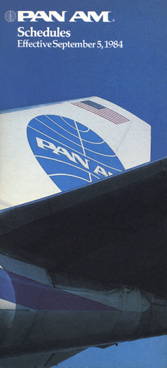 Pan Am Flugplan 05.09.1984